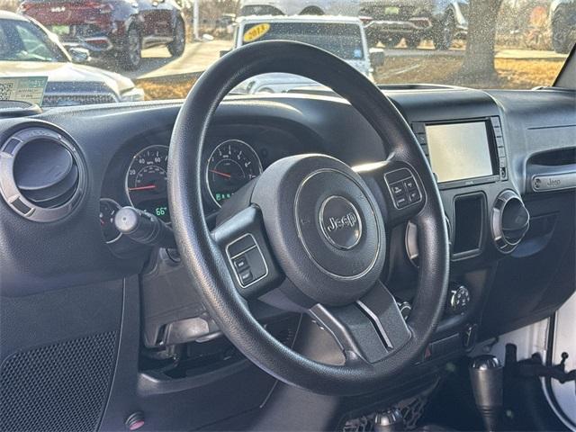 used 2017 Jeep Wrangler Unlimited car, priced at $19,798