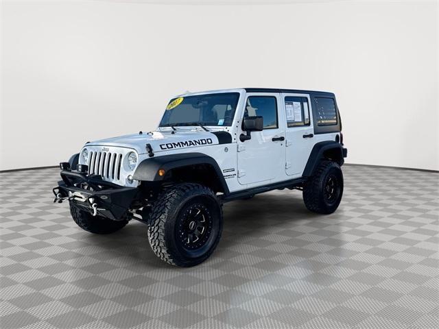 used 2017 Jeep Wrangler Unlimited car, priced at $19,798