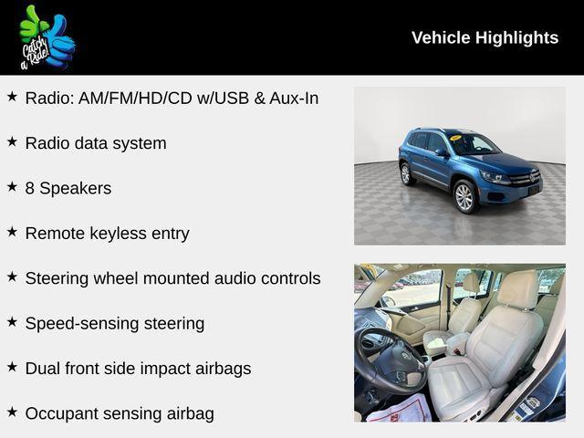 used 2017 Volkswagen Tiguan car, priced at $10,999