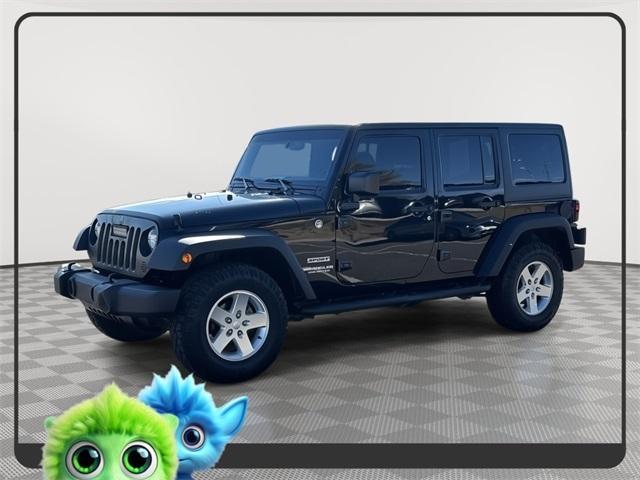 used 2015 Jeep Wrangler Unlimited car, priced at $20,396