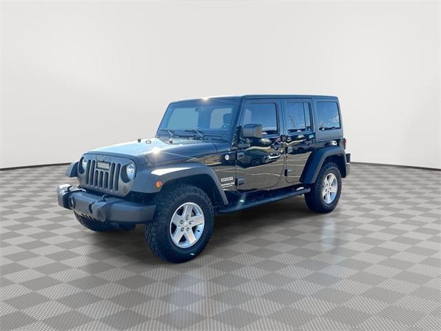 used 2015 Jeep Wrangler Unlimited car, priced at $20,396