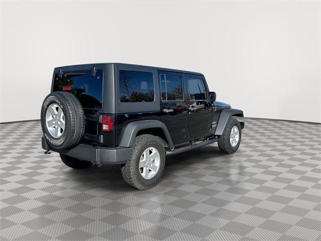 used 2015 Jeep Wrangler Unlimited car, priced at $20,396