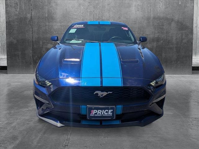 used 2018 Ford Mustang car, priced at $17,804