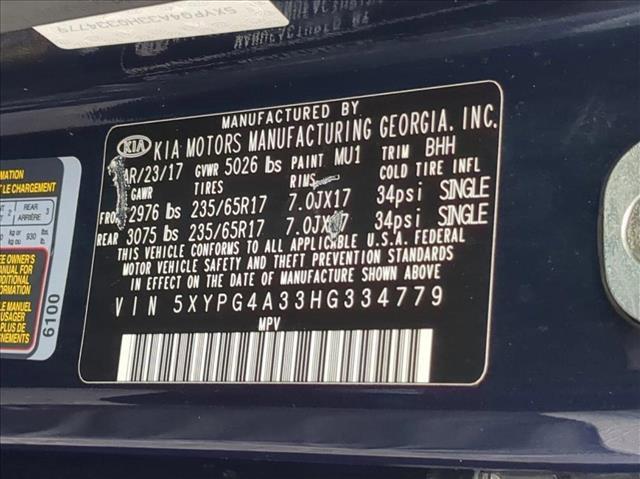 used 2017 Kia Sorento car, priced at $13,699