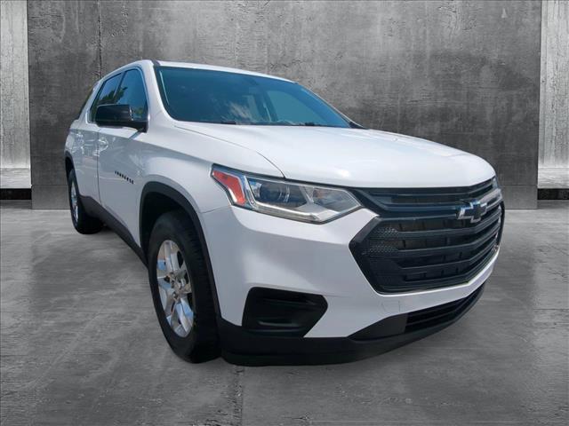 used 2021 Chevrolet Traverse car, priced at $19,553