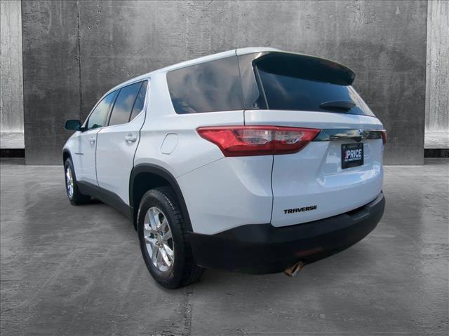 used 2021 Chevrolet Traverse car, priced at $19,553