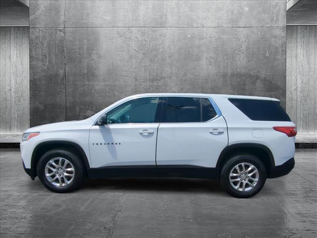 used 2021 Chevrolet Traverse car, priced at $19,553