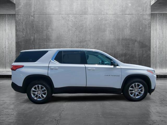 used 2021 Chevrolet Traverse car, priced at $19,553