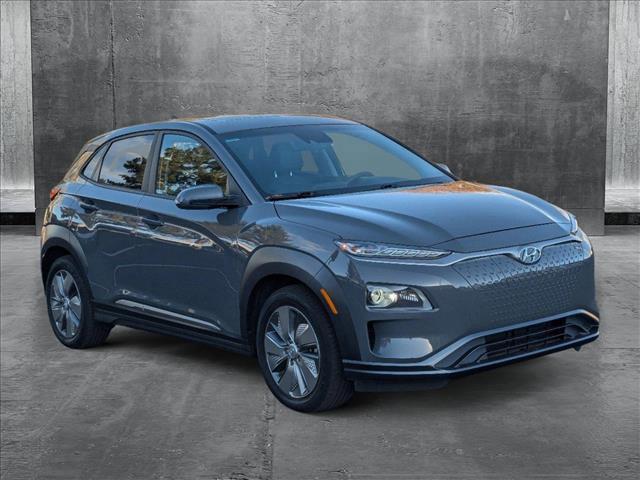 used 2021 Hyundai Kona EV car, priced at $21,499