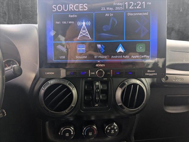 used 2018 Jeep Wrangler JK Unlimited car, priced at $20,602