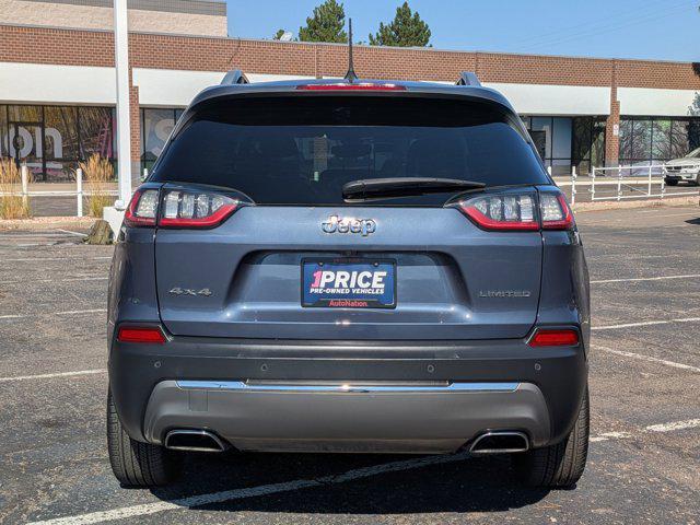 used 2020 Jeep Cherokee car, priced at $21,353