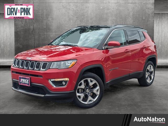 used 2021 Jeep Compass car, priced at $20,186