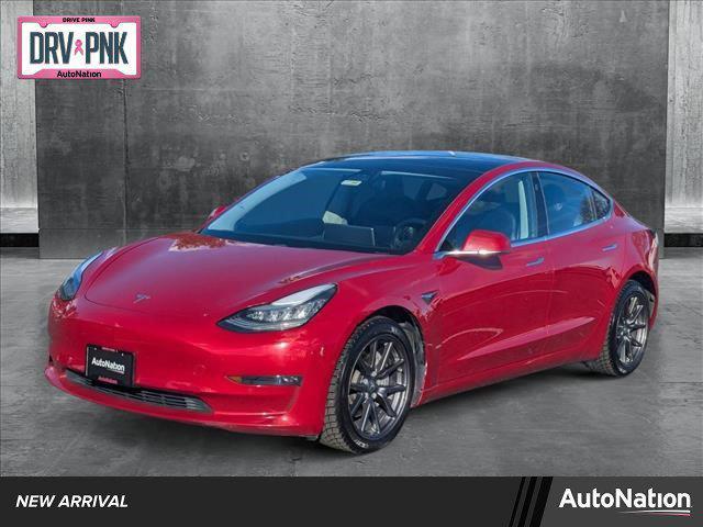 used 2018 Tesla Model 3 car, priced at $23,999