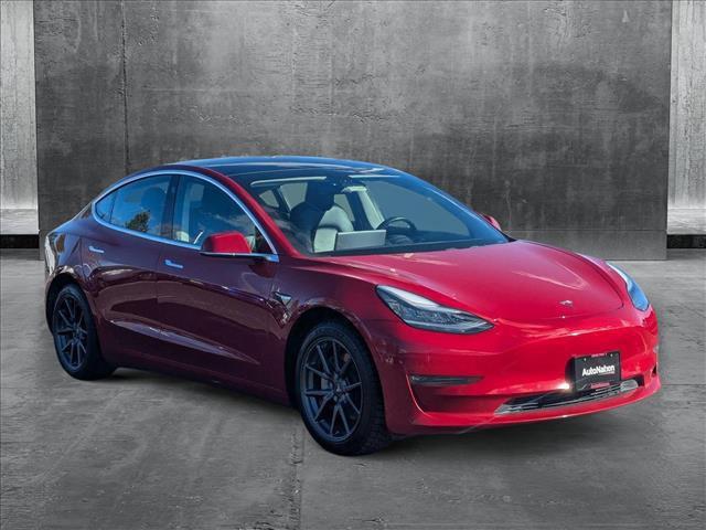 used 2018 Tesla Model 3 car, priced at $23,999