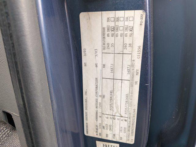 used 2003 Chevrolet Express 1500 car, priced at $12,151