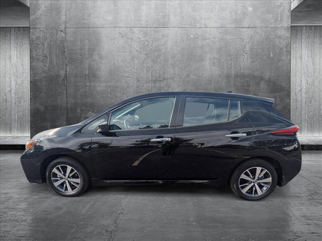 used 2021 Nissan Leaf car, priced at $16,797