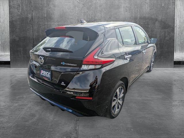 used 2021 Nissan Leaf car, priced at $16,797