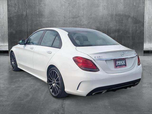 used 2019 Mercedes-Benz C-Class car, priced at $27,700