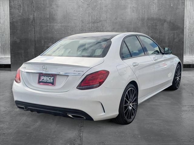 used 2019 Mercedes-Benz C-Class car, priced at $27,700