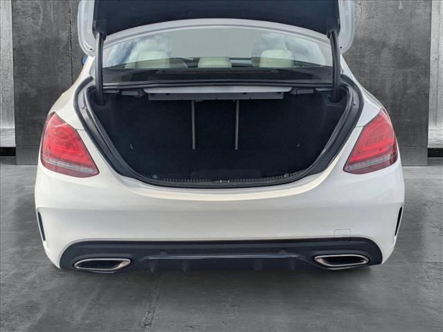 used 2019 Mercedes-Benz C-Class car, priced at $27,700