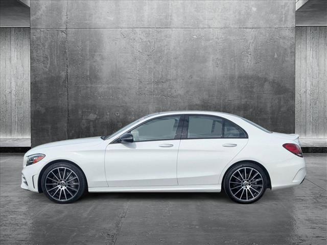 used 2019 Mercedes-Benz C-Class car, priced at $27,700