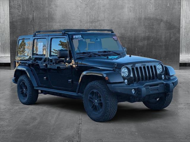 used 2017 Jeep Wrangler Unlimited car, priced at $23,199