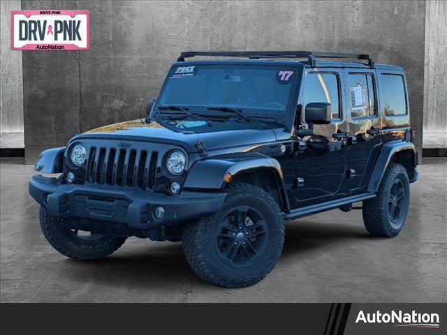 used 2017 Jeep Wrangler Unlimited car, priced at $23,199