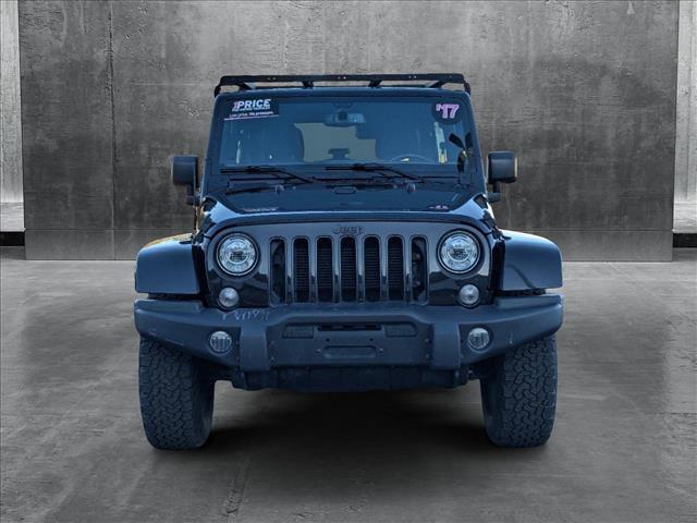 used 2017 Jeep Wrangler Unlimited car, priced at $23,199