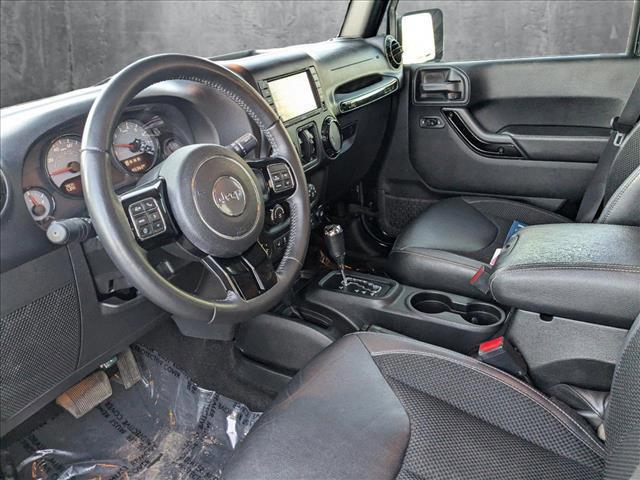 used 2017 Jeep Wrangler Unlimited car, priced at $23,199