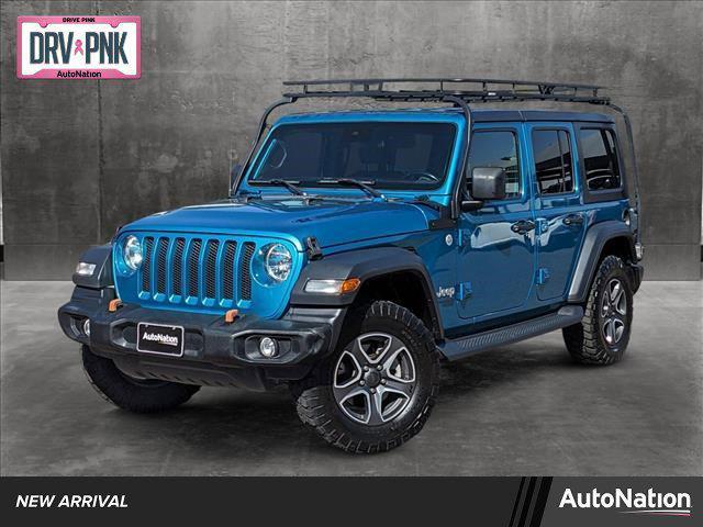 used 2020 Jeep Wrangler Unlimited car, priced at $26,286