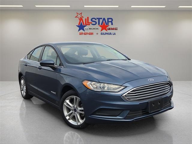 used 2018 Ford Fusion Hybrid car, priced at $18,995