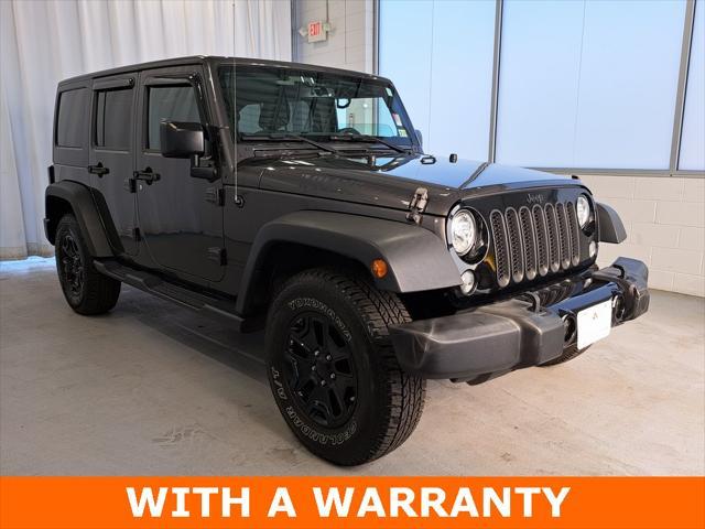 used 2017 Jeep Wrangler Unlimited car, priced at $18,295