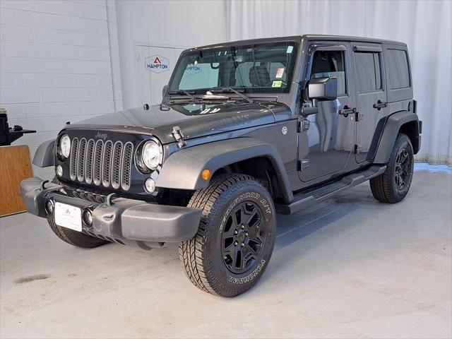 used 2017 Jeep Wrangler Unlimited car, priced at $21,274