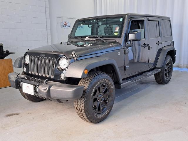 used 2017 Jeep Wrangler Unlimited car, priced at $21,274