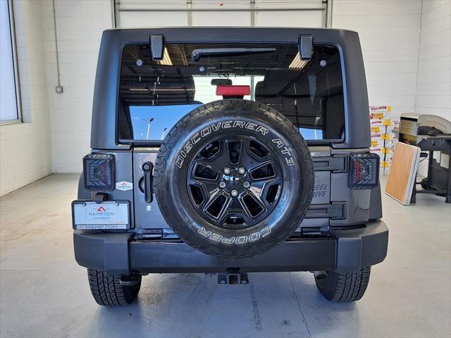 used 2017 Jeep Wrangler Unlimited car, priced at $21,274