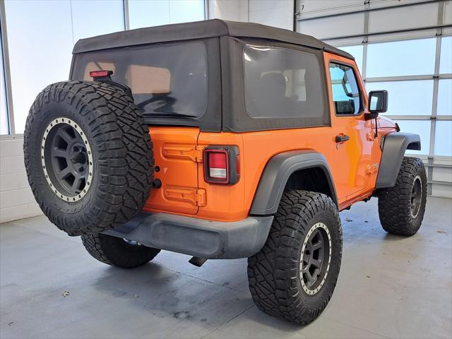 used 2018 Jeep Wrangler car, priced at $22,038