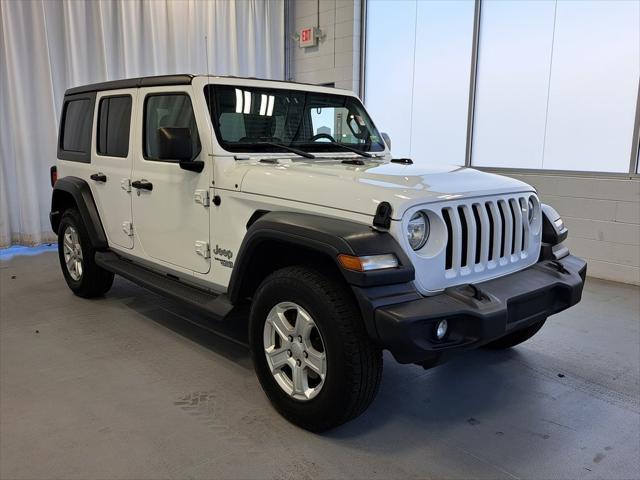 used 2020 Jeep Wrangler Unlimited car, priced at $24,759