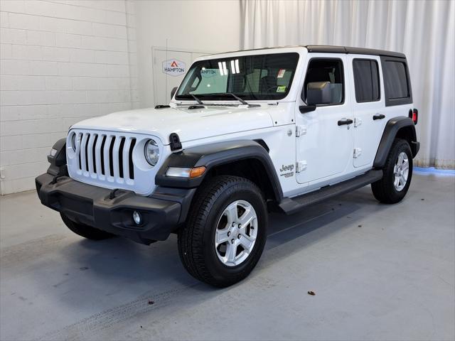 used 2020 Jeep Wrangler Unlimited car, priced at $24,759