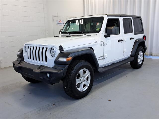 used 2020 Jeep Wrangler Unlimited car, priced at $24,759