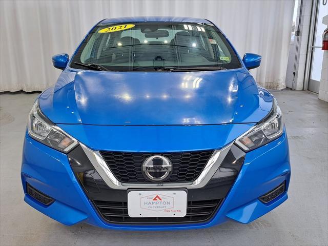 used 2021 Nissan Versa car, priced at $14,998