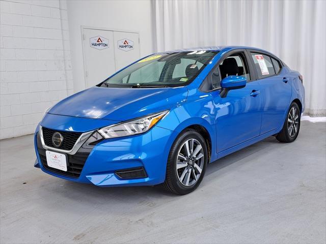 used 2021 Nissan Versa car, priced at $15,200