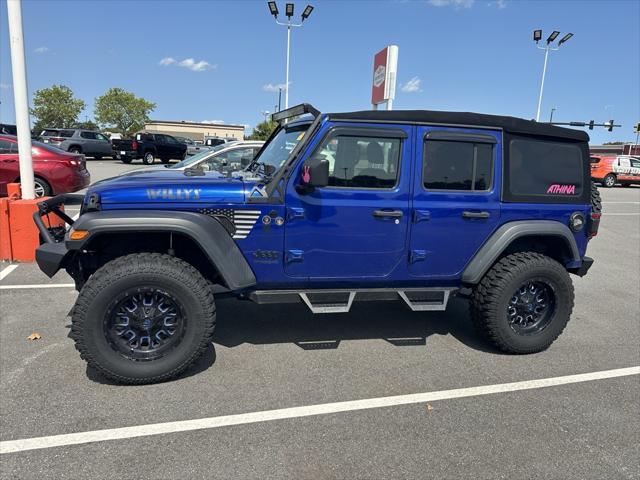 used 2020 Jeep Wrangler Unlimited car, priced at $29,246