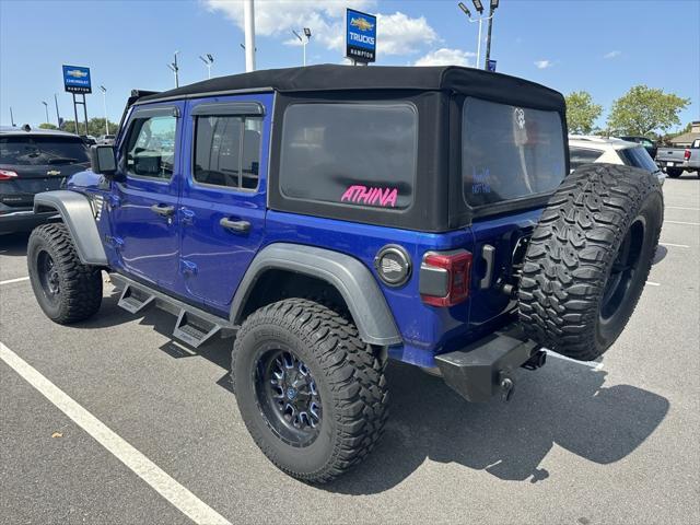 used 2020 Jeep Wrangler Unlimited car, priced at $29,246