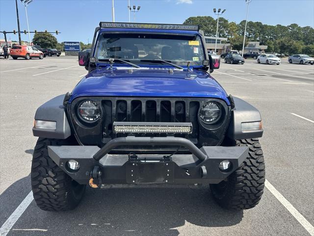 used 2020 Jeep Wrangler Unlimited car, priced at $29,246