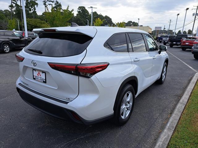 used 2023 Toyota Highlander car, priced at $33,000