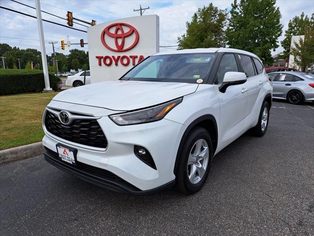 used 2023 Toyota Highlander car, priced at $33,000