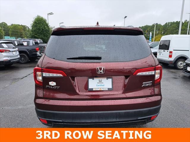 used 2022 Honda Pilot car, priced at $36,098