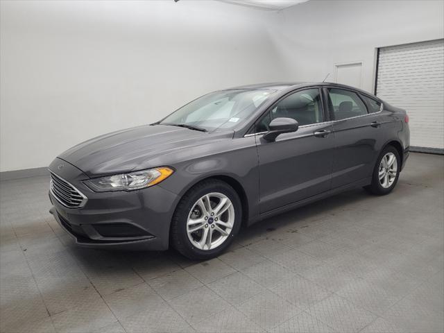 used 2018 Ford Fusion car, priced at $18,095