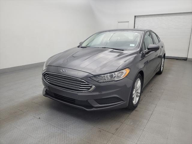 used 2018 Ford Fusion car, priced at $18,095