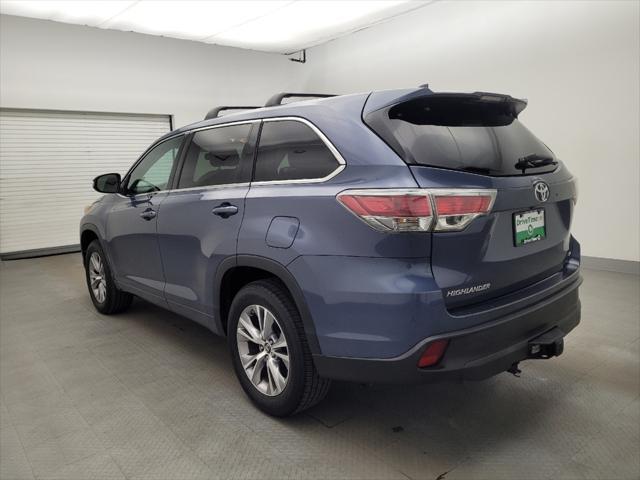 used 2016 Toyota Highlander car, priced at $20,595